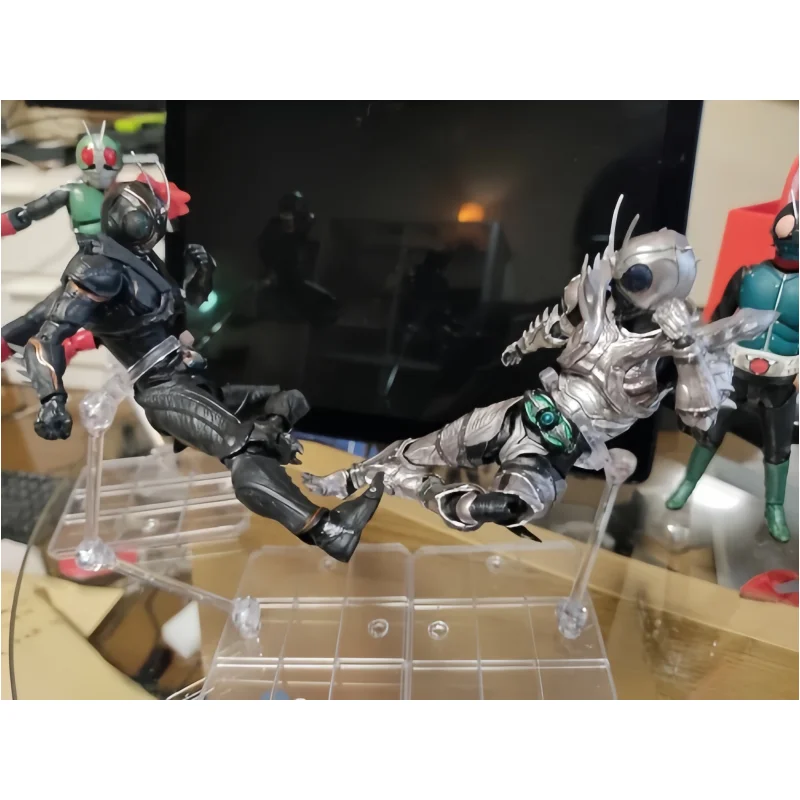 In Stock High Quality Mask Rider Shf Black Sun Shadowmoon Model Action Figures Toy Decoration Festvial Trendy Toy Surprise Gifts