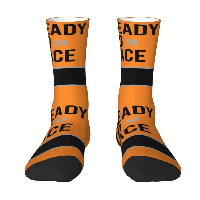 

Ready To Race Men's Crew Socks Unisex Fashion Racing Sport Motorcycle Rider Spring Summer Autumn Winter Dress Socks