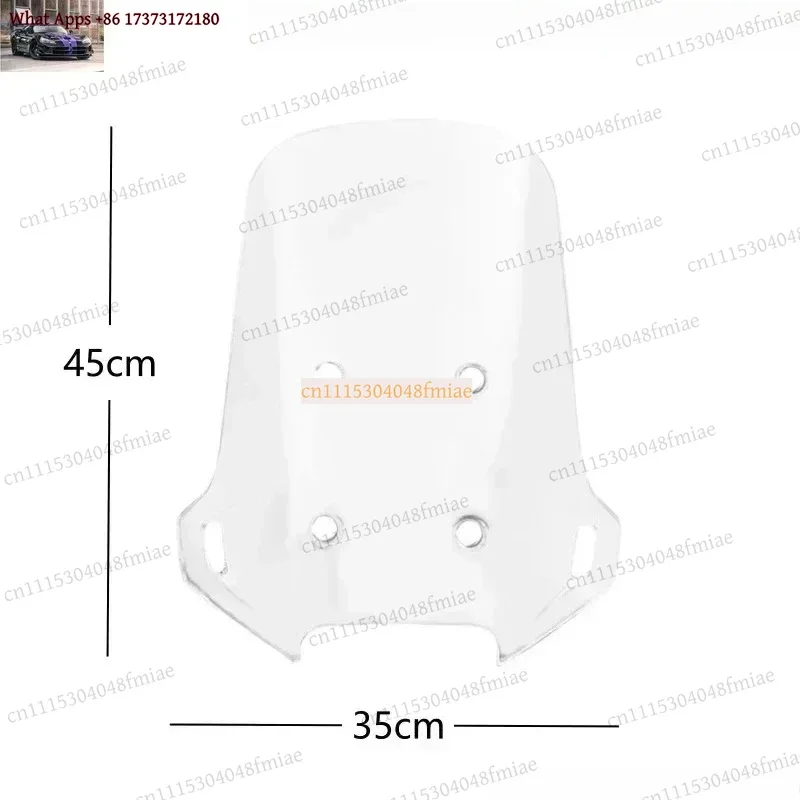 k3 Motorcycle Front Windscreen Windshield Fits for CFMOTO 450MT 2024 MT450 Wind Shield Moto Touring Parts