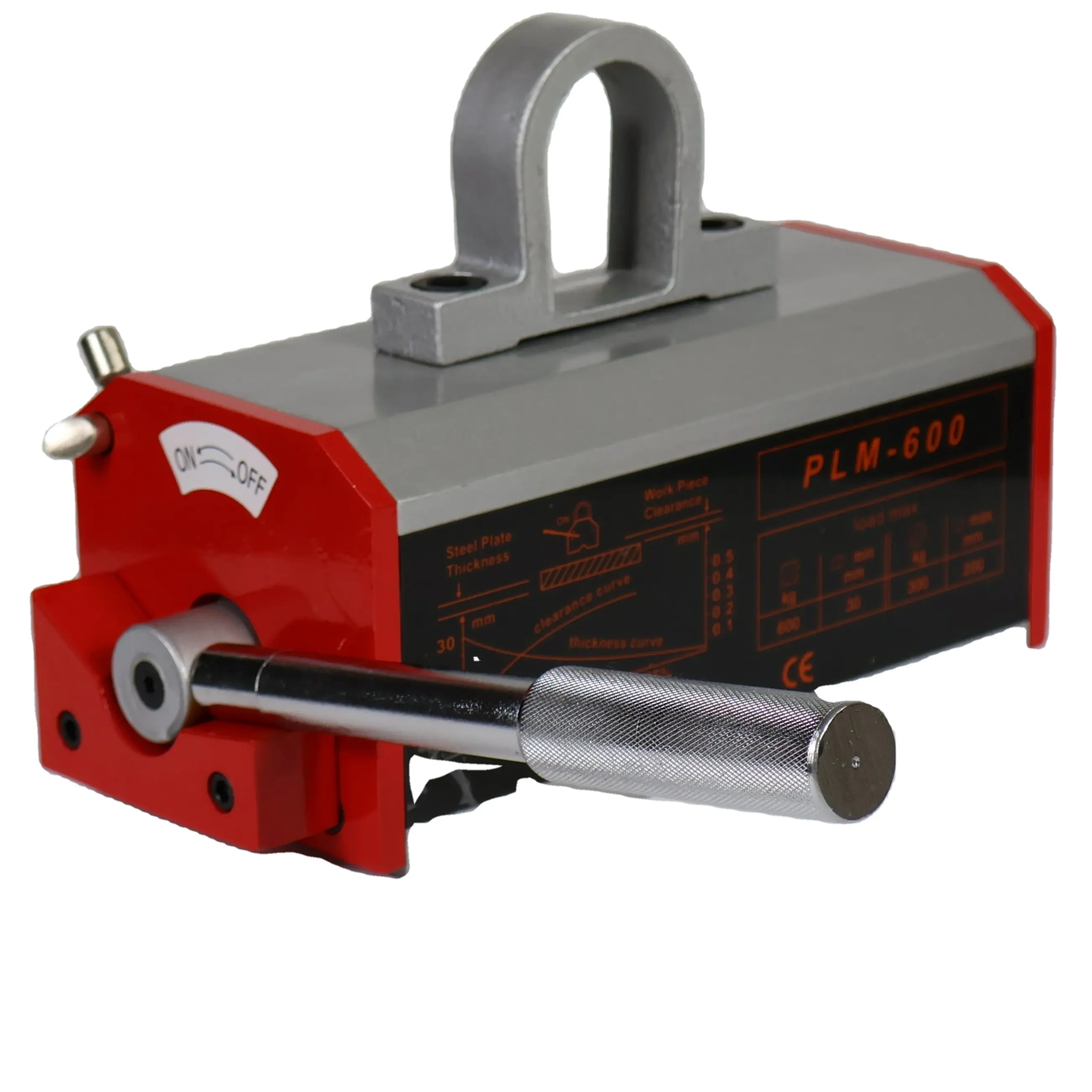 100 to 5000 KG  European-oriented 3.5 Times Strong Magnetism Permanent Magnetic Lifter Lifting Magnet