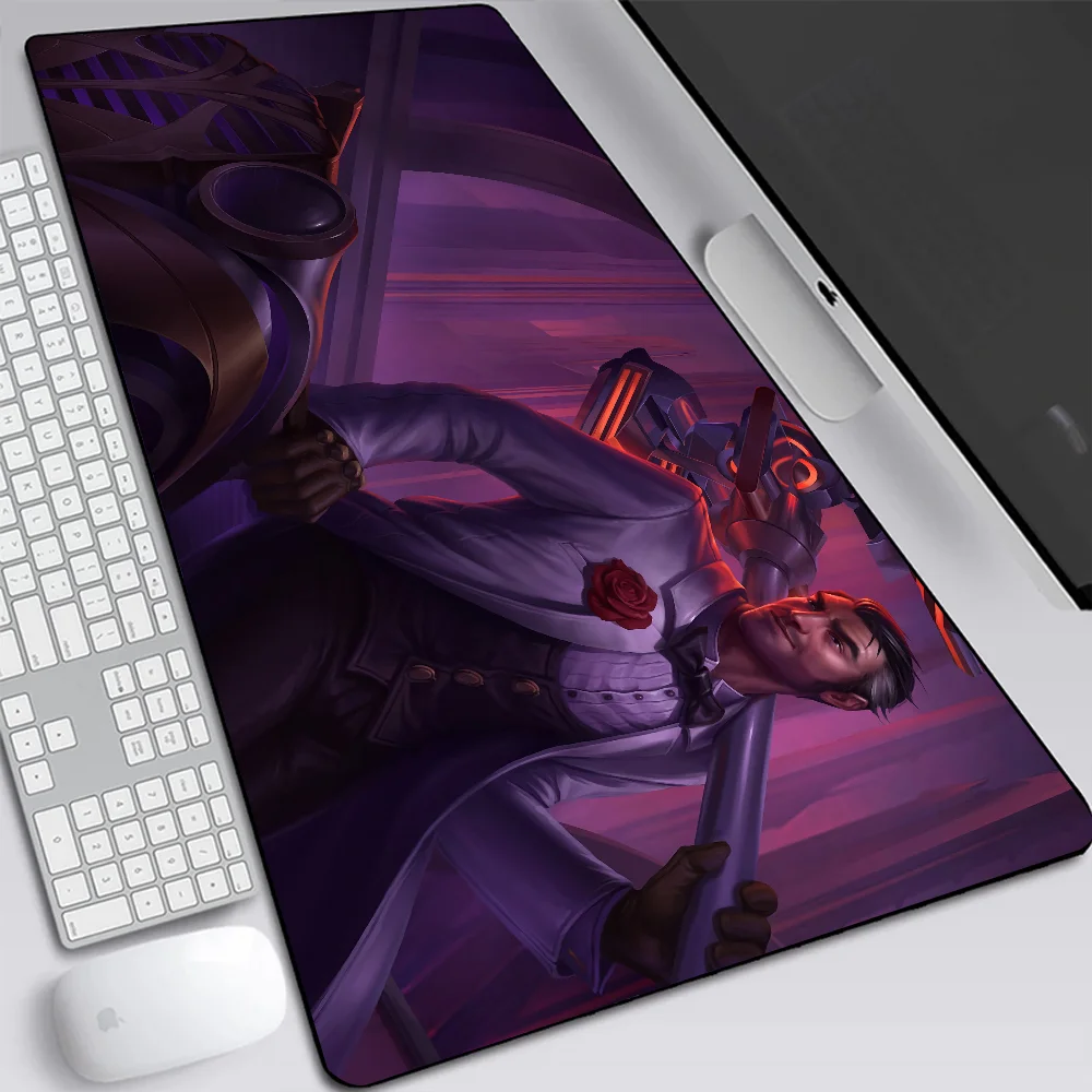 League of Legends Jayce Large Gaming Mouse Pad Computer Laptop Mousepad Keyboard Pad Desk Mat PC Gamer Mouse Mat Office Mausepad