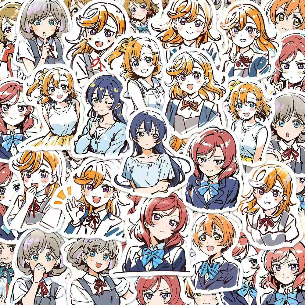 

10/30/59pcs Love Live Anime Stickers Girls Kousaka Honoka Minami Kotori Ayase Eli Tojo Nozomi Sonoda Umi Nishikino Maki Sticker
