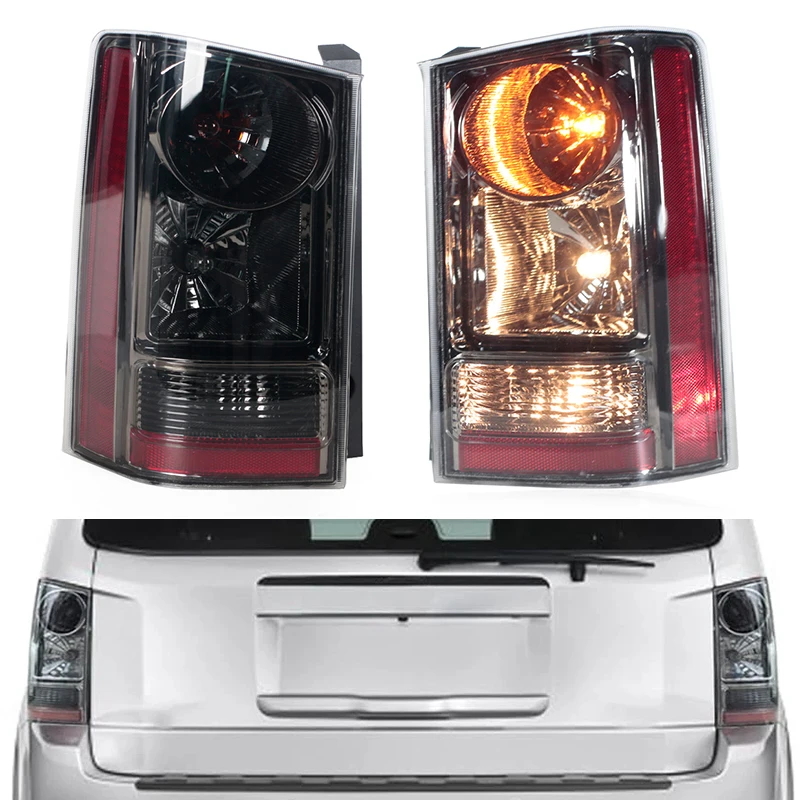 Pair Smoked Tail Light For Honda Pilot 2009-2015 Taillights Driving Signal Stop Lamp ABS Waterproof 33500-SZA-A02 33550-SZA-A02