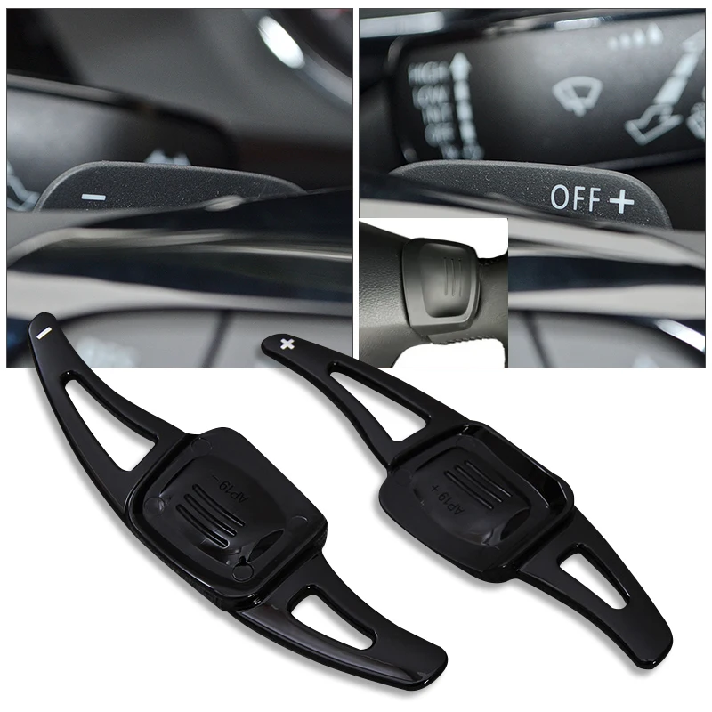 for VW Golf 8 MK8 R GTI R Line ABS Car Steering Wheel Shift Paddle Extension Tiguan Passat Atlas CC Accessories