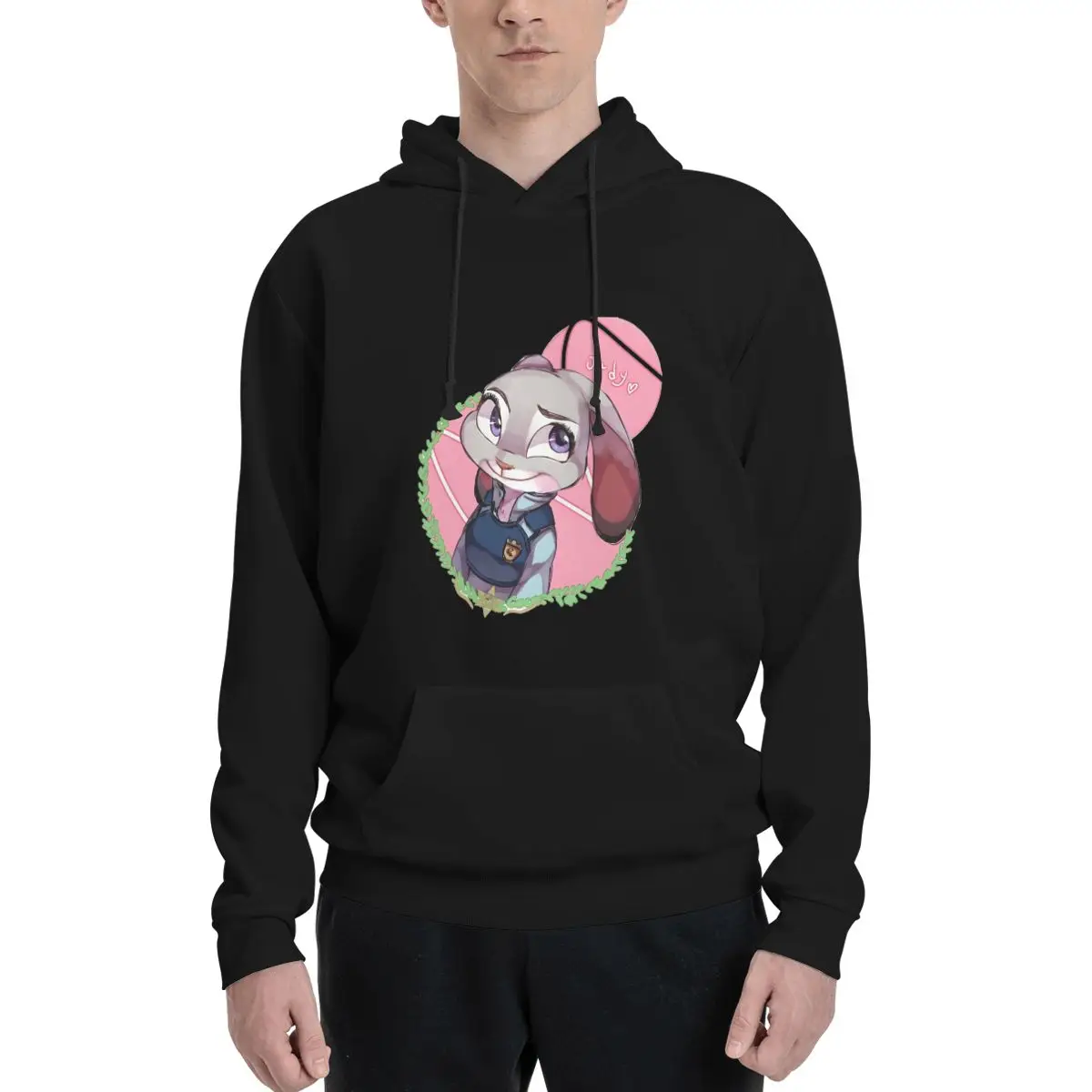 

Zootopia-Nick-JudyGraphic Hoodies High Quality Men's Essentials Clothing Fashion Streetwear S-26XL