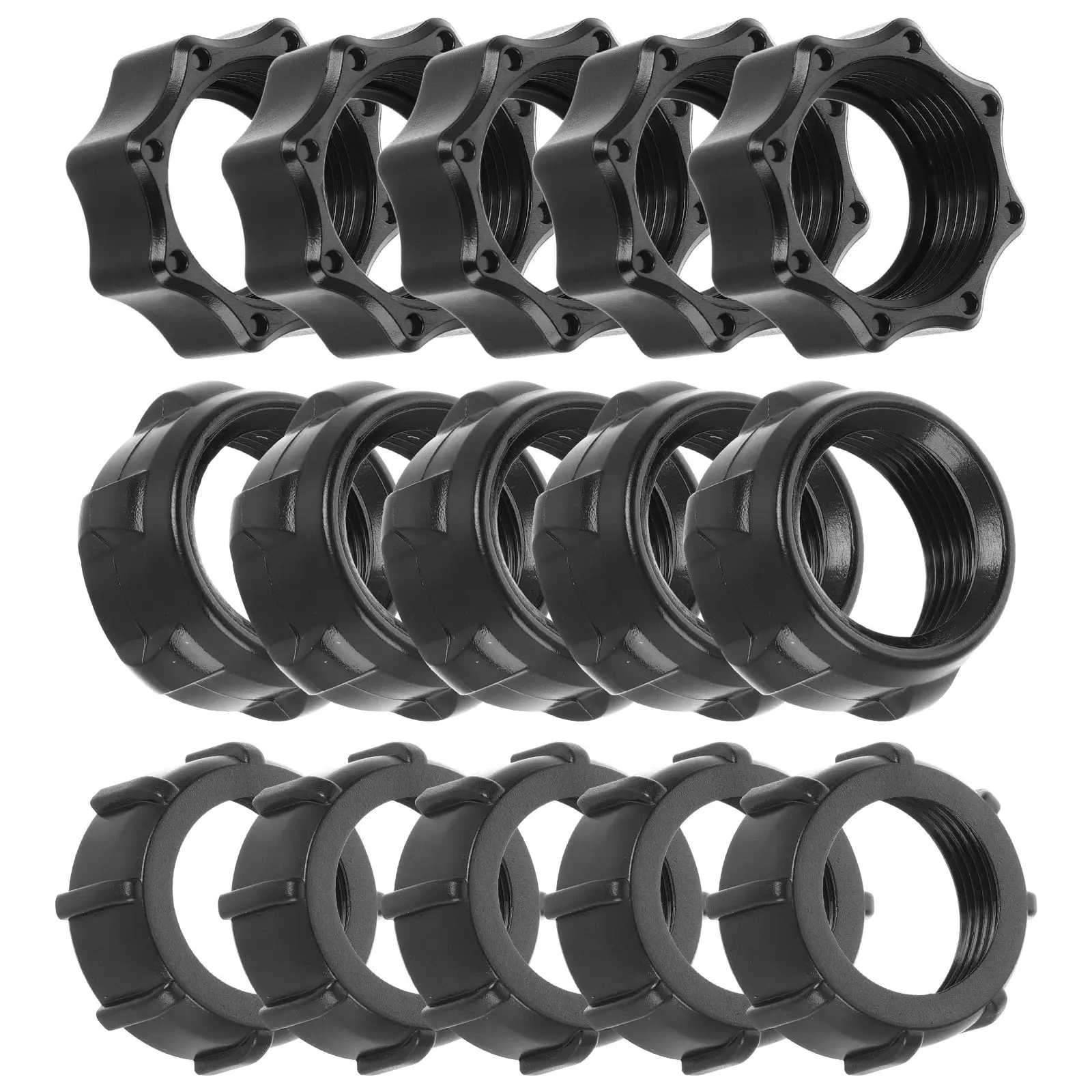 15Pcs Ball-Joint Fixed Holder Ring Ball Head Screw Cap Car Mount Screw-on Bracket Tightening Nut for Wireless Charger Portable