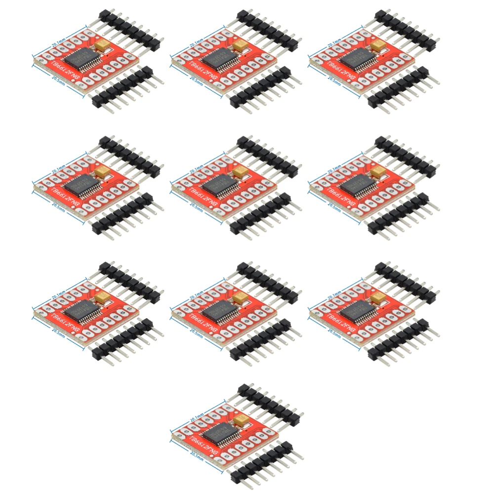 TB6612 DRV8833 Dual Motor Driver 1A TB6612FNG for Arduino Microcontroller Better than L298N