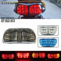 Smoke Integrated LED Rear Turn Signal Light High Quality ABS LED Tail Light For Yamaha FZ8 Fazer 10-13 FZ1 N FZ1 Fazer 06-13