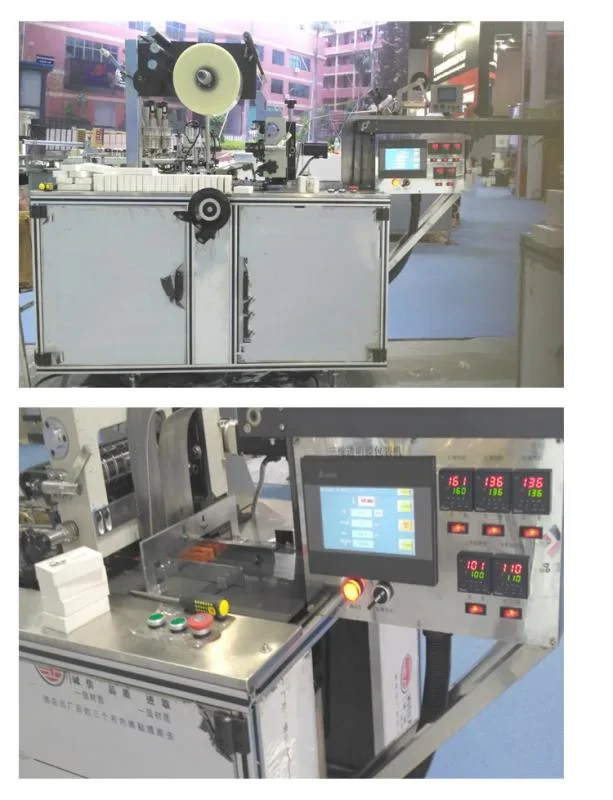 Fully Automatic Wrapping Packaging/ Packing Overwrap Cellophane Machine with Comestics, and Food Box