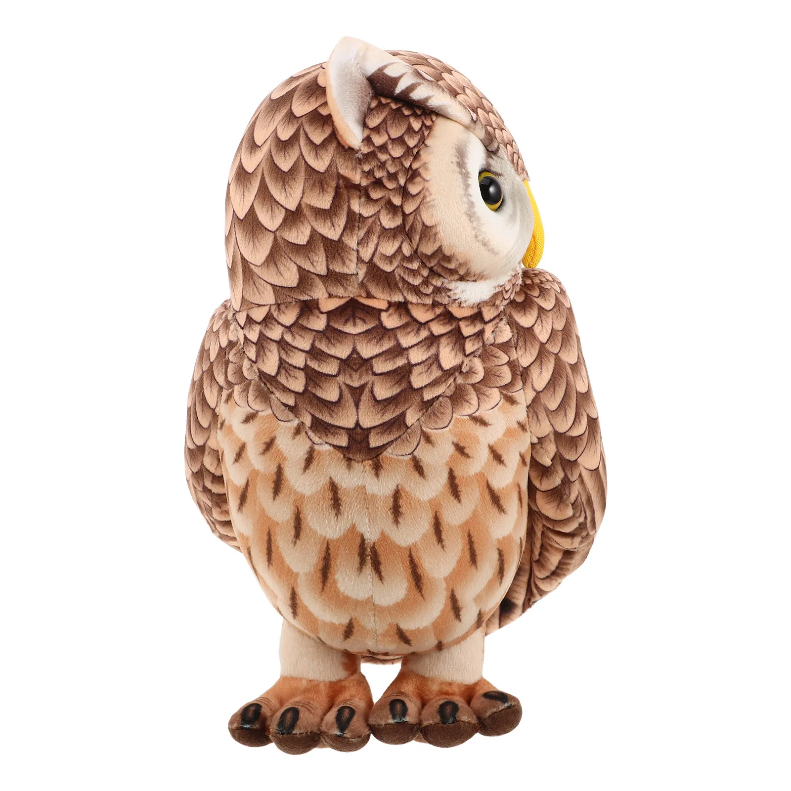 

Owl Stuffed Animal Realistic Soft Cushion for Bedroom Living Room Home Decor Kids Adults Stuffed Animal