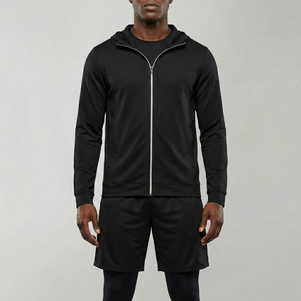 

Fitness Full Set Suit Tracksuit Marathon Training Cycling 3 Pieces Men Running Jogging Gym Sportswear Breathable Training Set