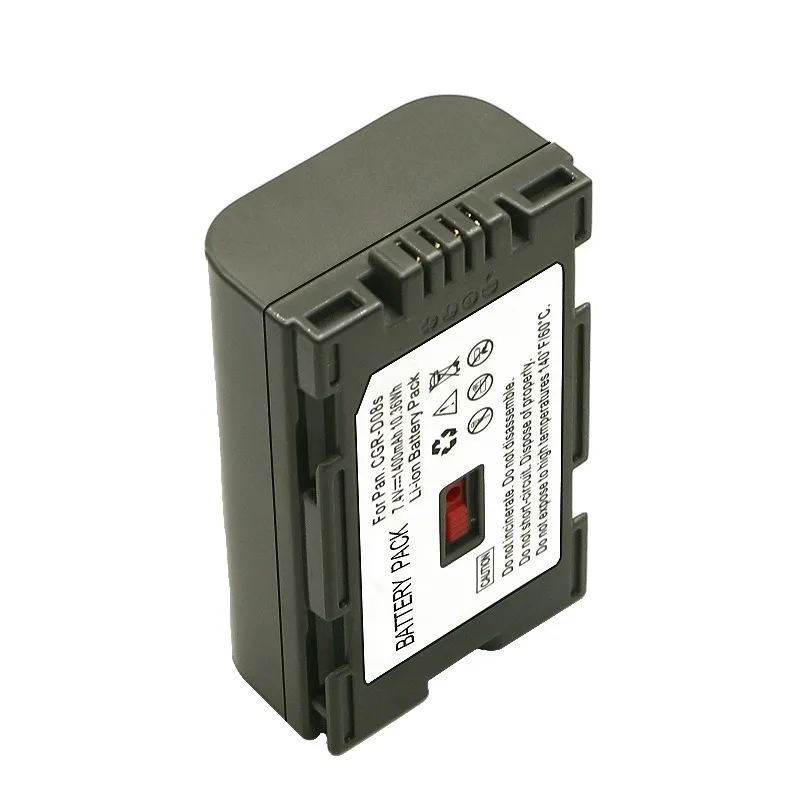بطارية بديلة 1400 مللي أمبير في الساعة لباناسونيك CGR-D08S CGR-D16S CGR-D28S مصدر طاقة بطارية الكاميرا الرقمية #5