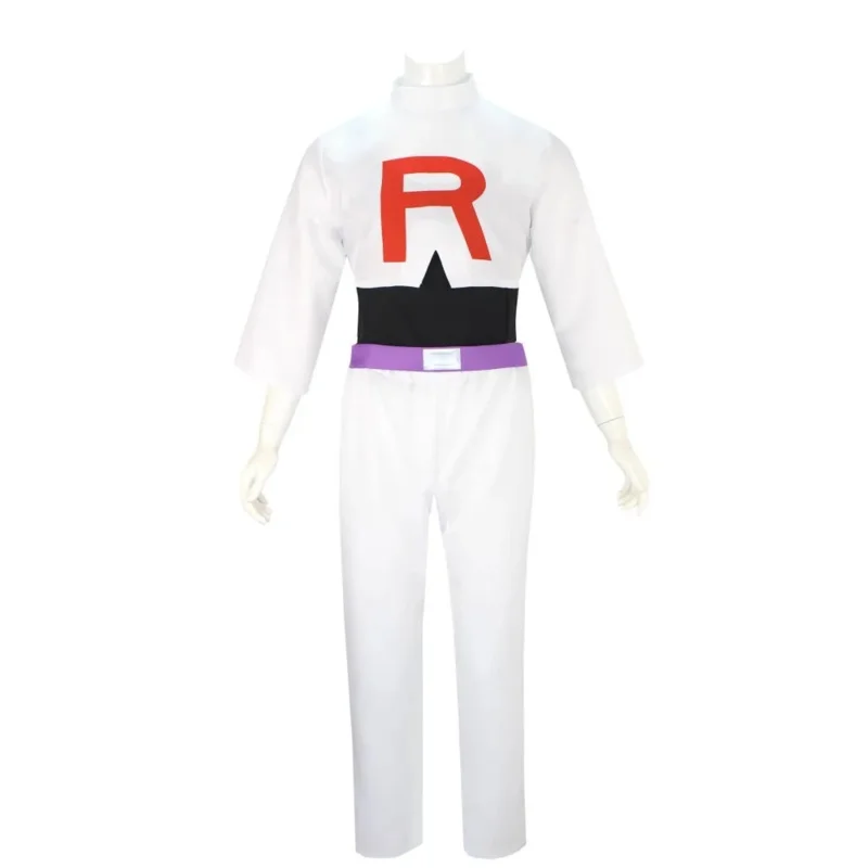 Anime Jessie James Cosplay Costume Team Rocket Jessie Musashi James Kojirou Halloween Cosplay Costume Full Set Women Men