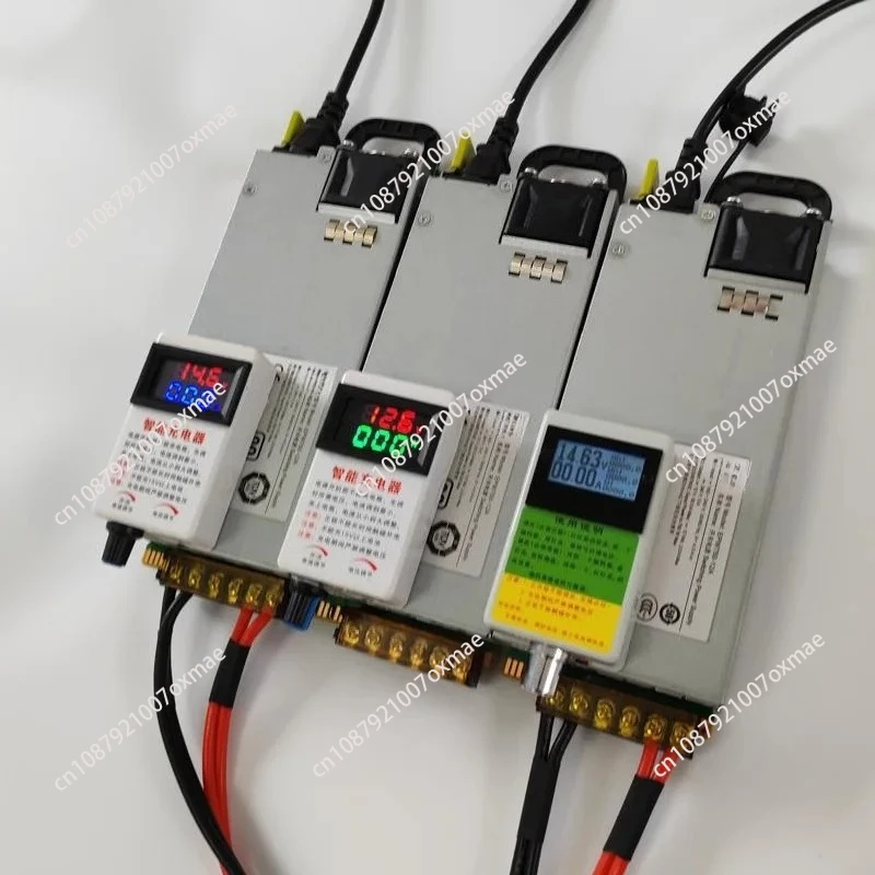 

12.6V 14.6V Adjustable Li-ion LiFePO4 Battery Charger 30A 50A 60A 800W for Lithium RV Solar Car Golf Cart