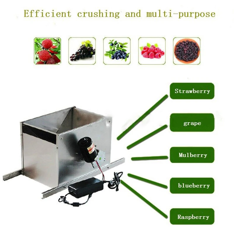 Manual Blueberry Seed Removing Machine Electric Grape Mulberry Kernel Removing Machine