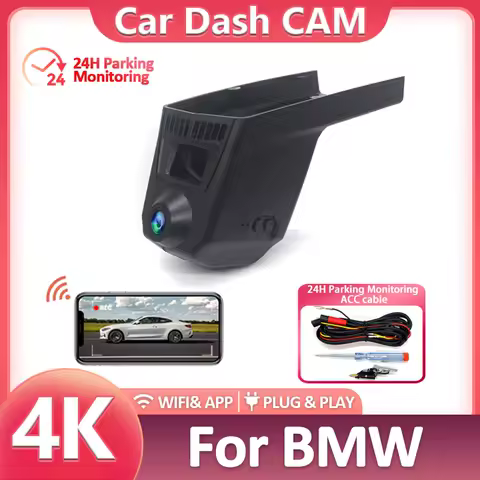 Plug and Play Car DVR Video Recorder 4K 2160P Dash Cam Camera For BMW F36 F21 F30 F11 640 650i X3 F25 X4 F26 X5 F15 X6 F16 X7 F2