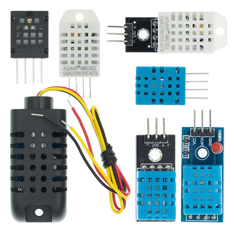 Digital Temperature and Humidity Sensor DHT11 DHT22 AM2302 AM2301 AM2320 Module For Arduino Electronic DIY