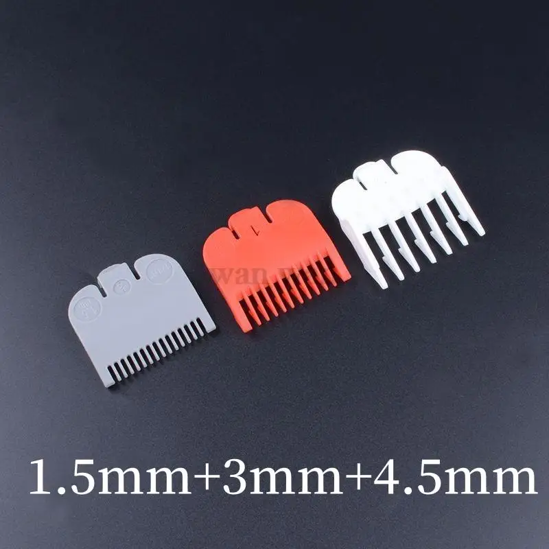 2/3/4Pcs Grenze Kamm Für Wahl Haar Clipper 1,5mm 3mm 4,5mm Professionelle schneiden Guide Kämme Haar Trimmer Positionierung Kamm Y0907 – Detail 4