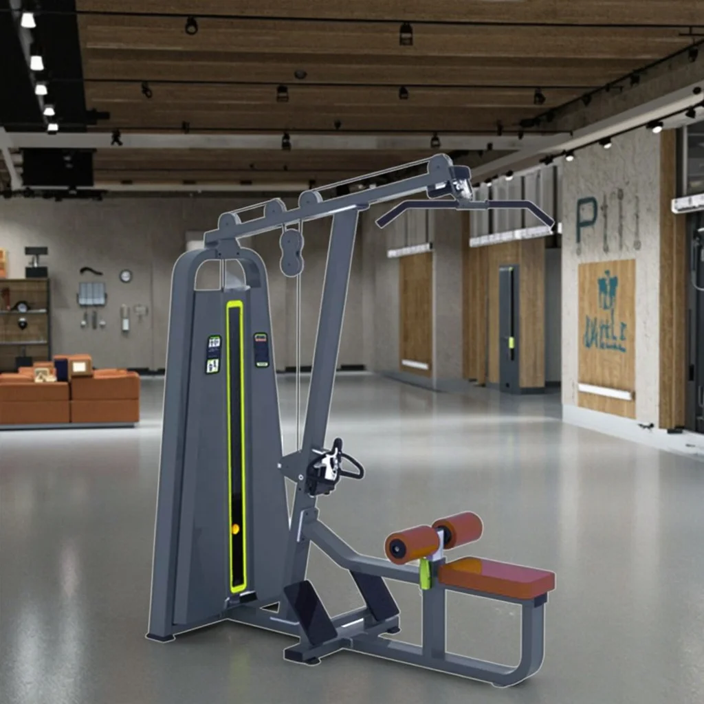 Dual Functional Lat Pull Down Fitness Equipment Low Row for Commercial Gym Use Good Price on Chest Trainingpromote sales
