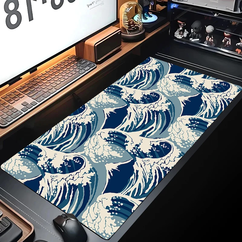 

Great Wave Gaming Mouse Pad Computer Mousepad Large Mouse Mat Gamer Rubber Keyboard Pads XXL PC HD Print Desktop Decoration