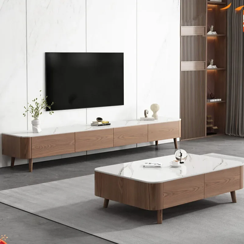 

Pedestal Floor Simple Tv Stands White Drawers Solid Wood Stands Television Standing Luxury Moveis Para Casa Home Furniture