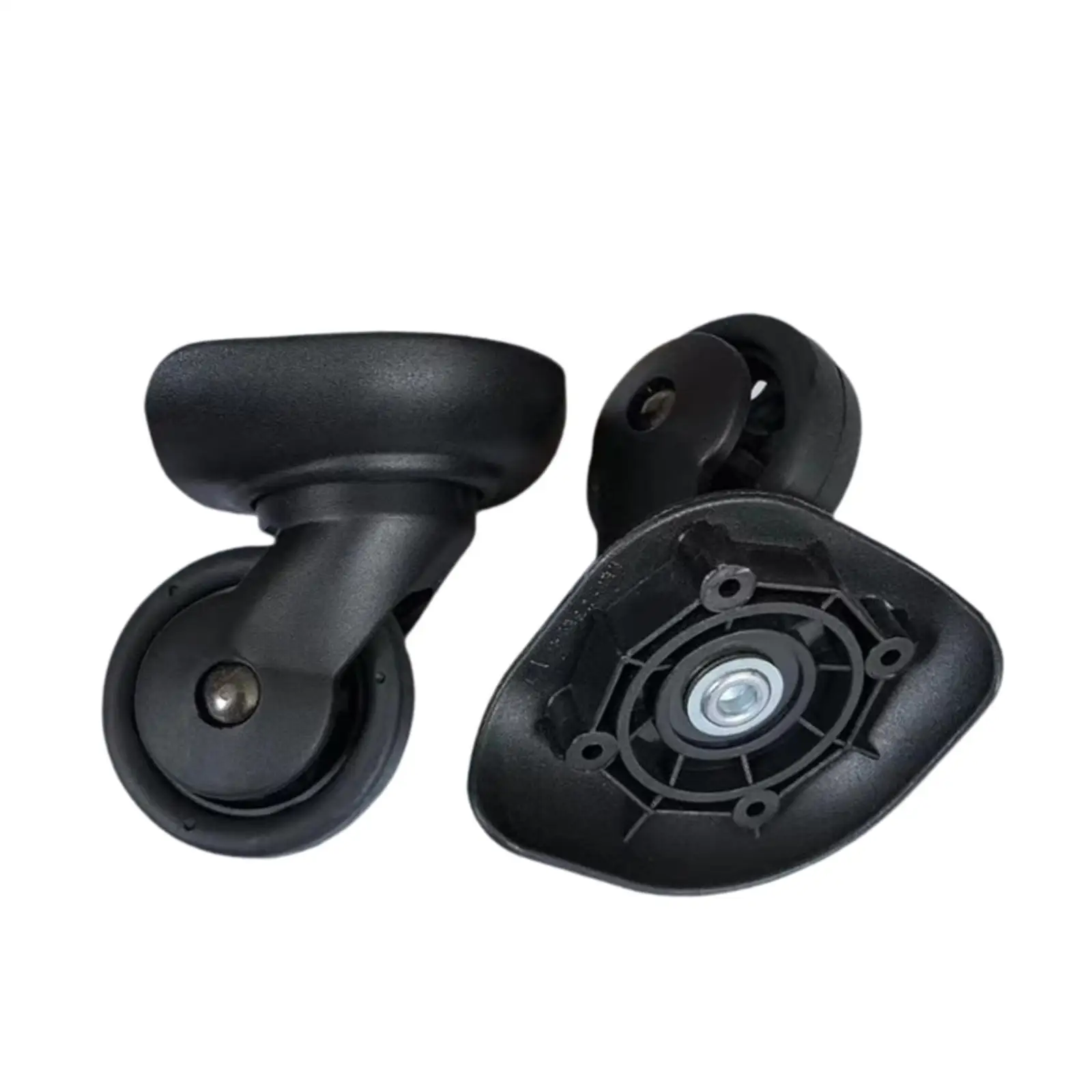 2x عجلات الأمتعة البديلة لملحقات الأمتعة وعجلات حقيبة السفر