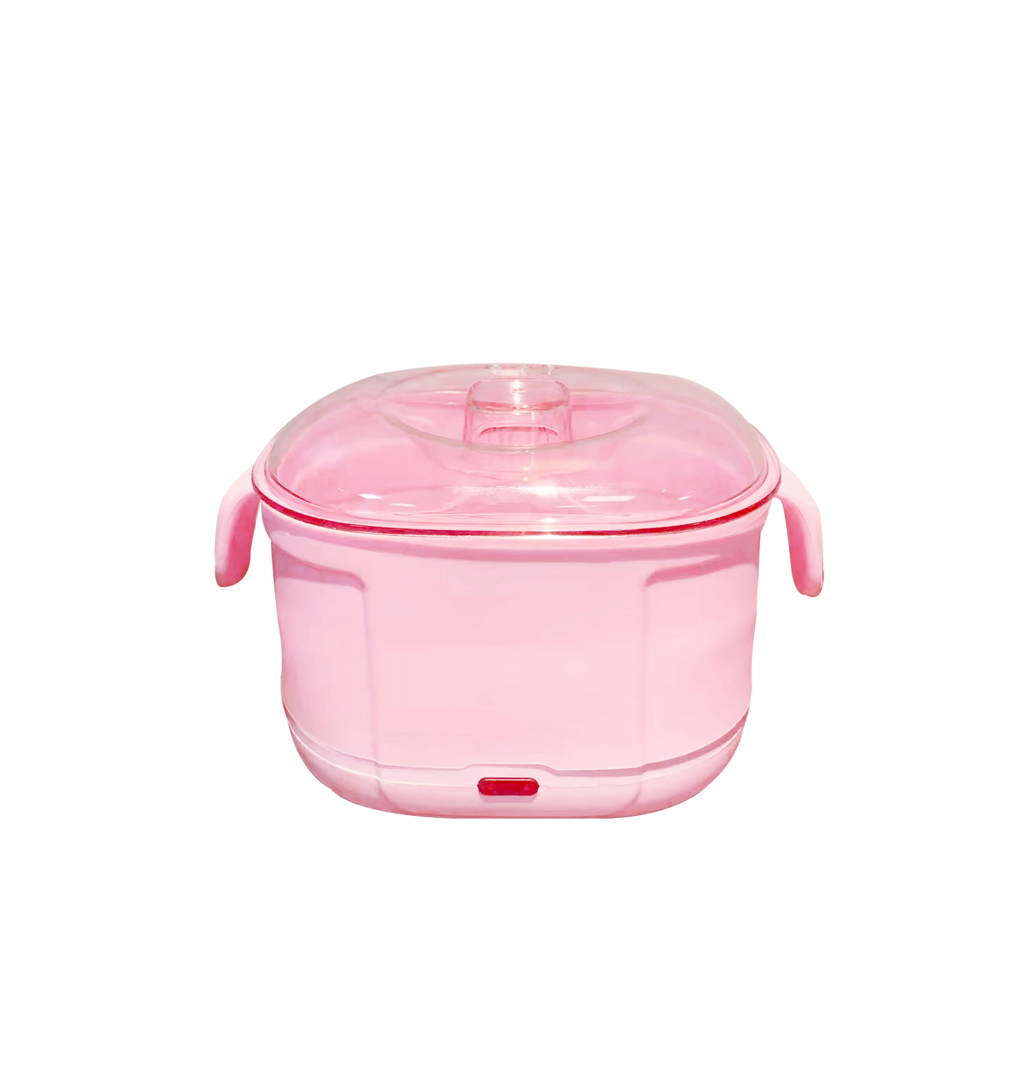 Best Selling Mini 500CC Pink Silicone Wax Pot Heater Wholesale Foldable Gel Wax Warmer Machine Hair Removal