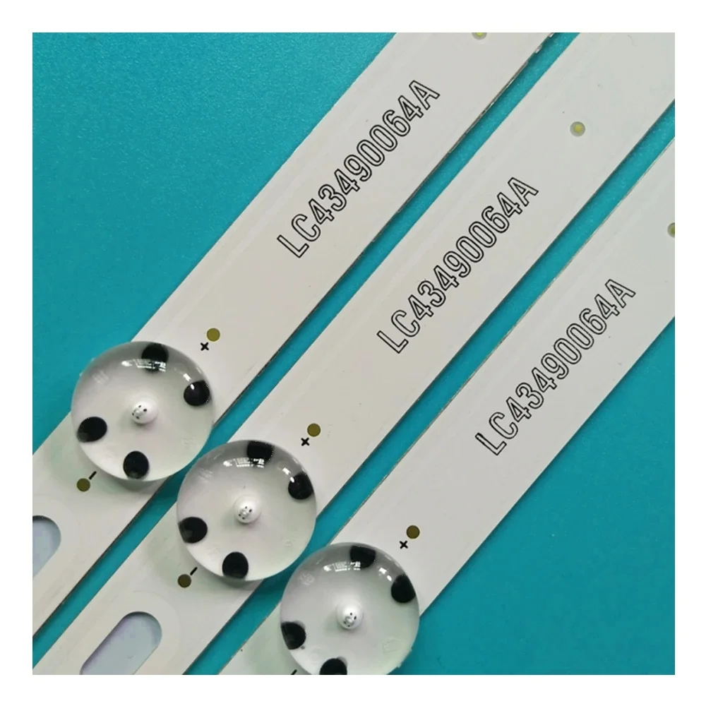 LED Backlight strip 7LED for LG 43UJ635V 43UK6300PLB 43UJ651V 43UJ634V 43UJ630V 43UJ561V 43UJ655V LC43490059A LC43490058A