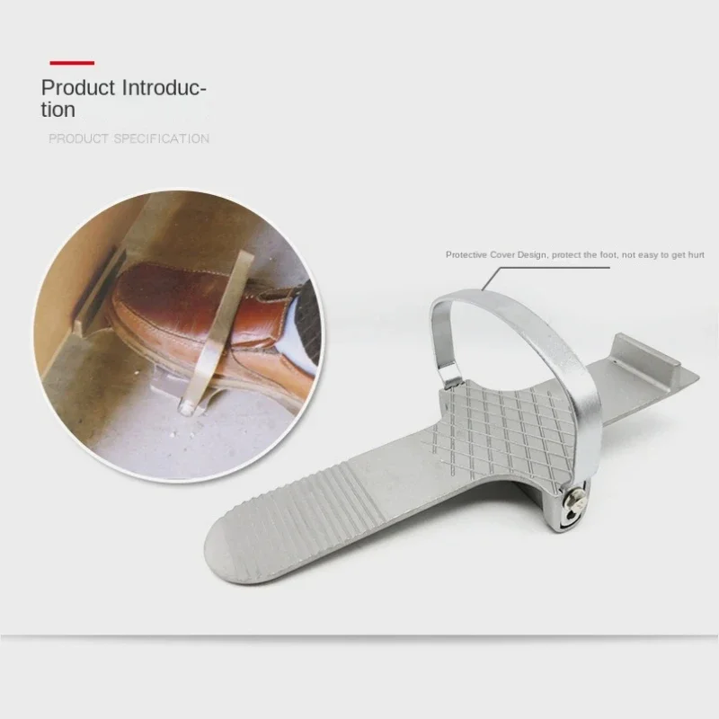 Foot Lift Carrying Drywall Plaster Board Glass Feet Panel Metal Anti-Slide Anti-Decoupling Lifter Practical Useful