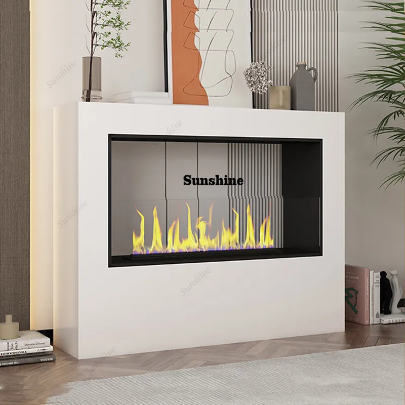 American light luxury, simple embedded humidifier simulation electronic flame 3D atomization furnace core, decorative cabinet