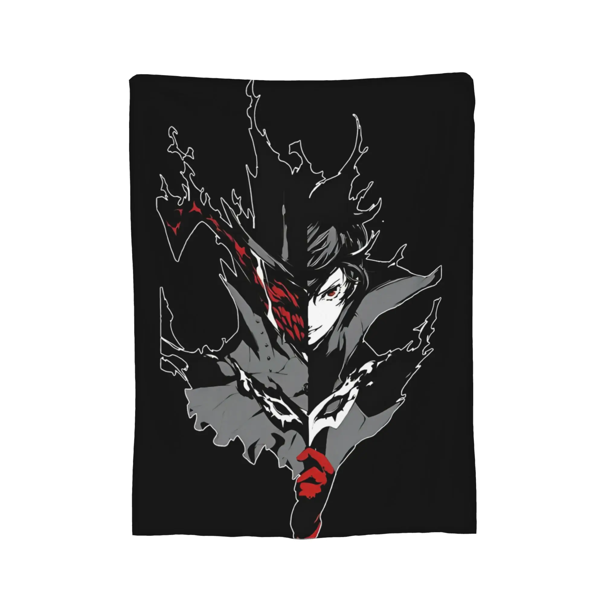 Persona 5 Joker  Blanket Flannel Spring/Autumn Breathable Warm Throw Blanket for Bedding Couch Bedspreads