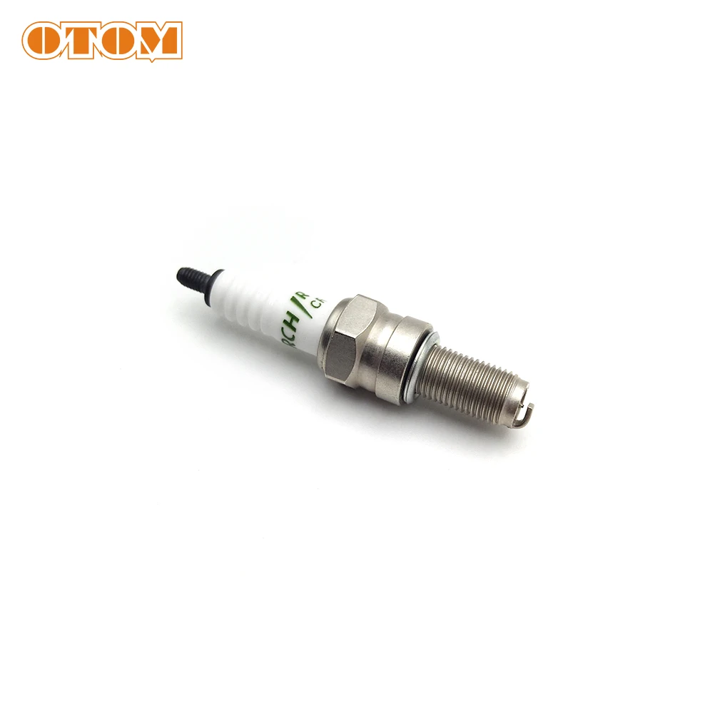 OTOM Motorcycle NC300S Engine Spark Plug Torch CR8EI High Performance Ignition For ZONGSHEN ZS182MN Water-Cooled Double Camshaft