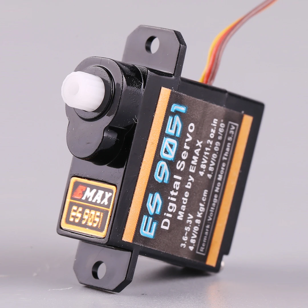 الأصلي EMAX ES9051 البلاستيك أجهزة رقمية 4.1 جرام مقاوم للماء مع التروس Uesd ل RC سيارة هليكوبتر قارب طائرة الملحقات