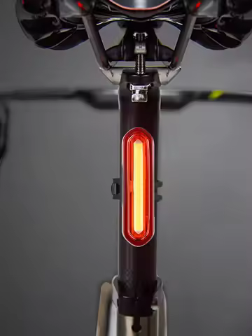Cycling Tail Light Outdoor Highlight USB Charging Mountain Led Warning  Bike Lights Tail Lamp Rear Light Bicycle Accessories