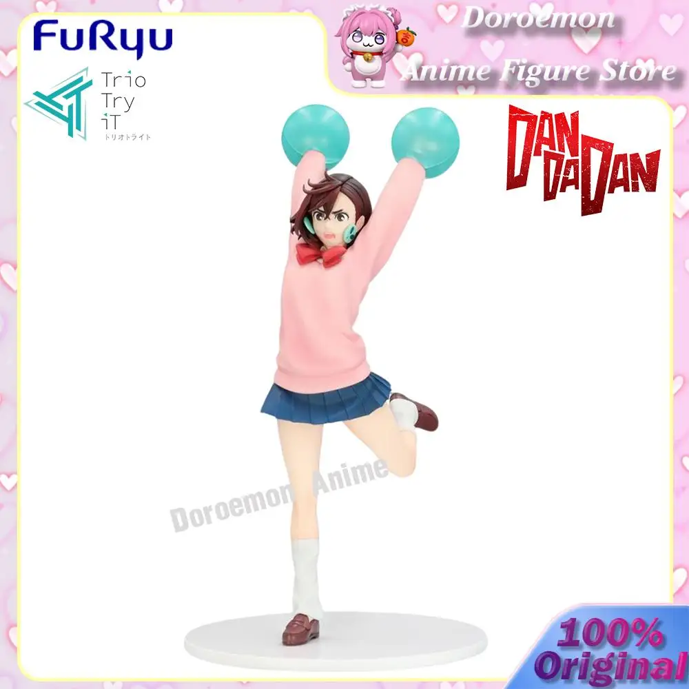 Preorden Original Furyu Trio-Try-It figura Dandadan Ayase Momo 21Cm juguetes de modelos coleccionables figuras de Anime regalos para Fans