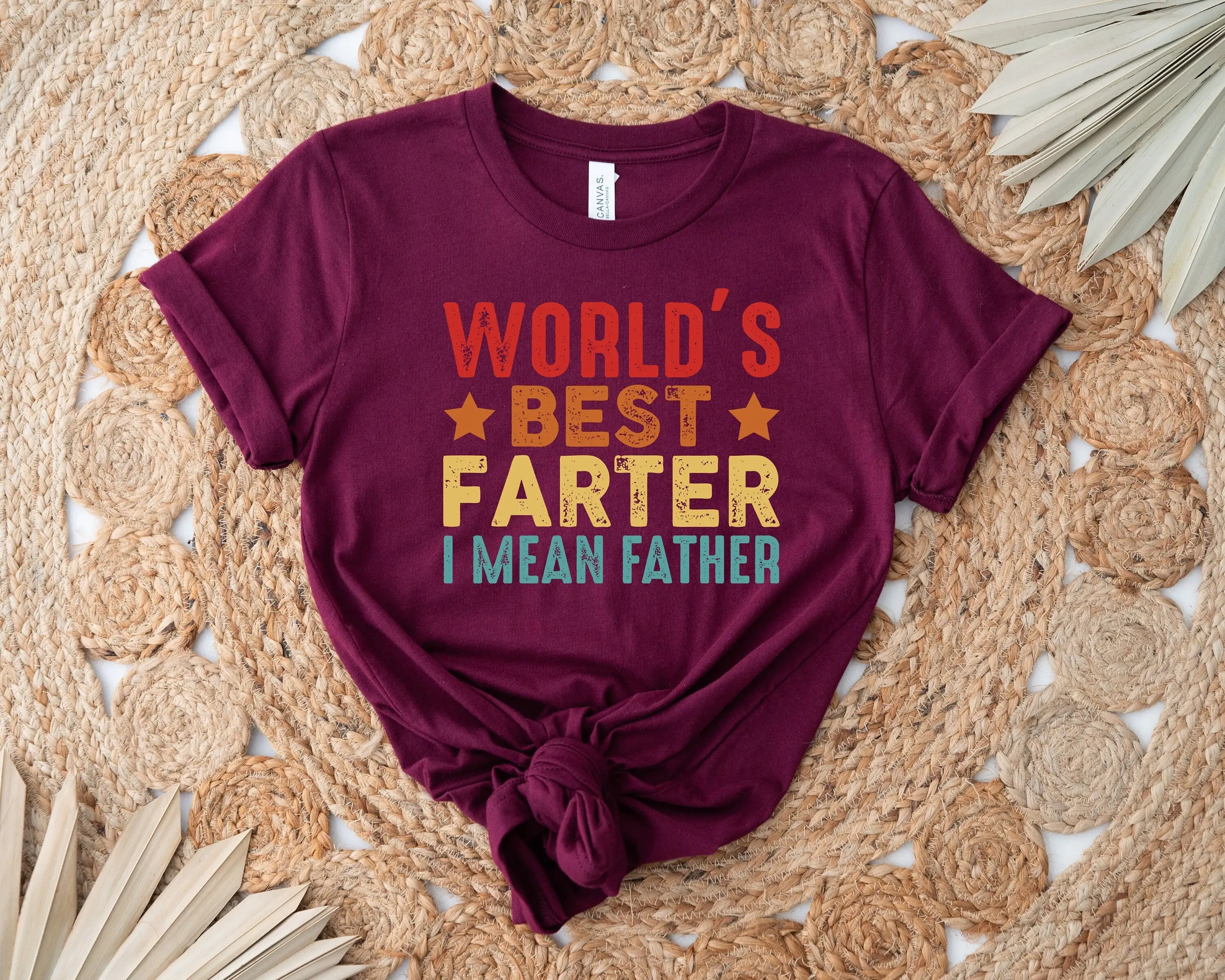 World'S Best Farter Father T Shirt Father'S Day Dada Dad Daddy Husband