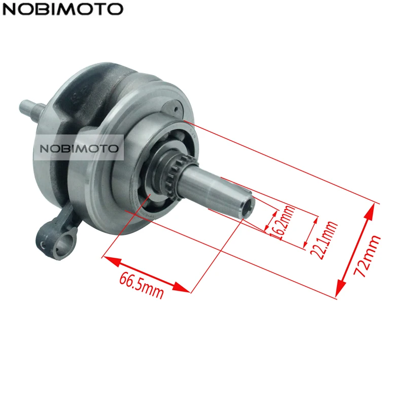 Loncin Crank shaft CB250CC bent axle CB250 crank Water-cooled crankshaft CB 250CC crank axle for Loncin lifan CB250 Engine Parts