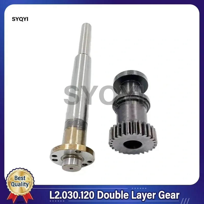 L2.030.120 Pinion Water Roll Shaft Double Layer Gear 29 Teeth + 27 For Heidelberg CD74 XL75 Printing Machine