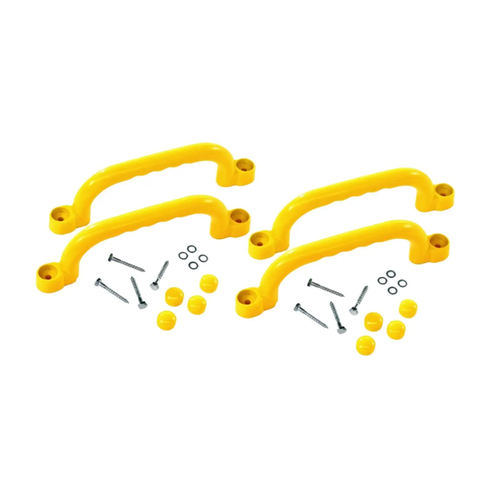 Plastic Climbing Frame Handles Secure Grips Climbing Accessories Playground Equipment for Children Treehouse Backyard