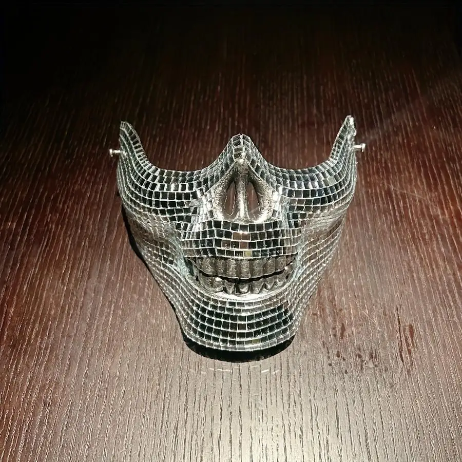 1/5/10/20/50/100pcs Male/Female Gothic Greek/Roman/ Style Skull Mask - Greek Key & Male/Female Design - Mardi Gras, Carnival, Ha