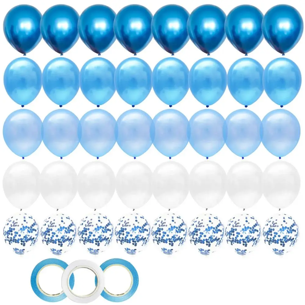 Balloons Wedding Party Supplies Bluey Decorations Bluetooth Themed Birthday Bachelorette Baby Shower Boy Gender Reveal Happy