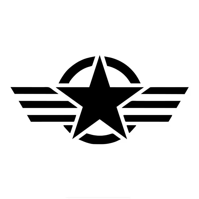 Pegatina de coche militar del Ejército de EE. UU., divertidas automóviles, motocicletas, accesorios exteriores, calcomanía de vinilo para BMW VW Audi Gti Skoda