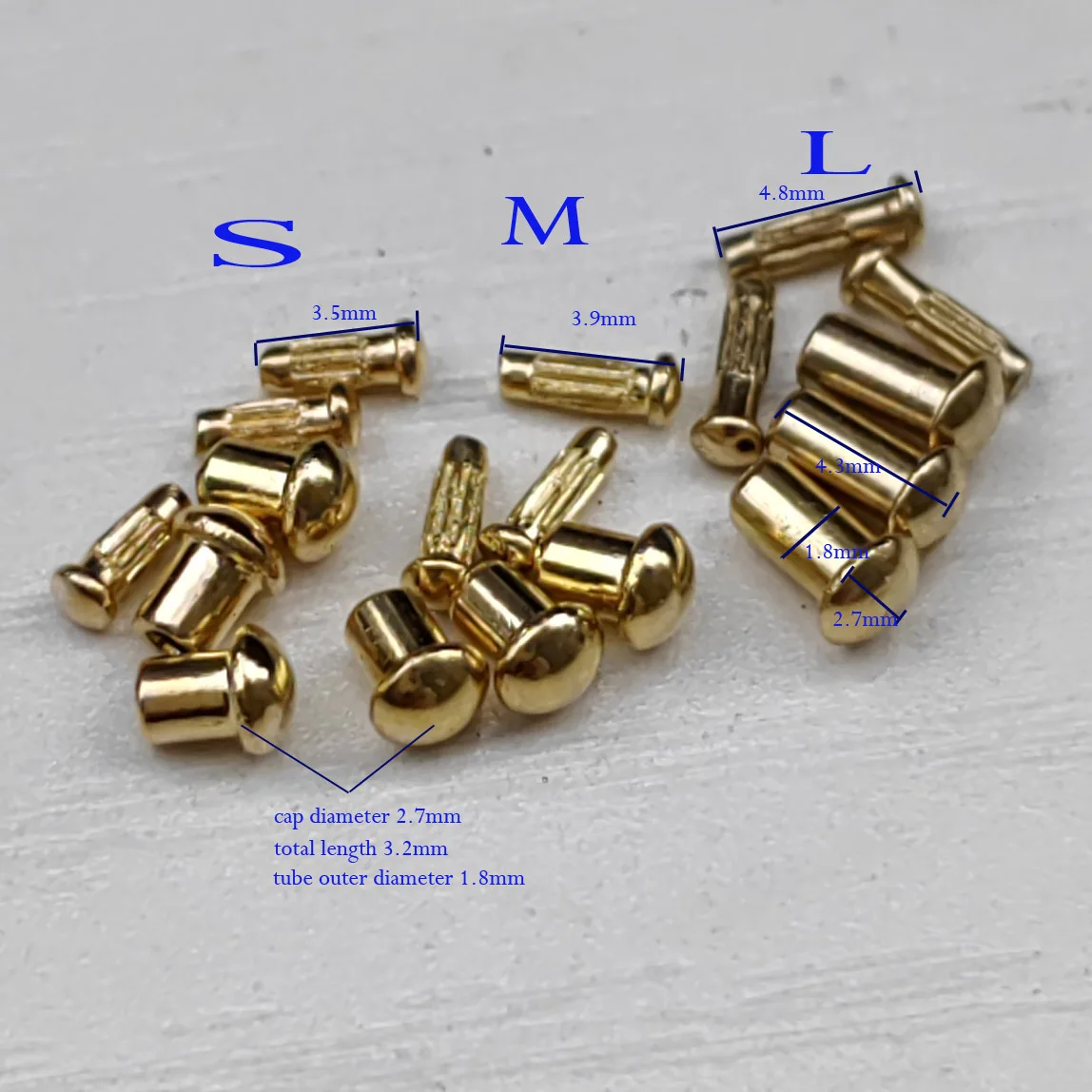 Stainless Steel rivets fixing tool set handbag lock Fasteners Kits women bag lock plate screw replacment Install device