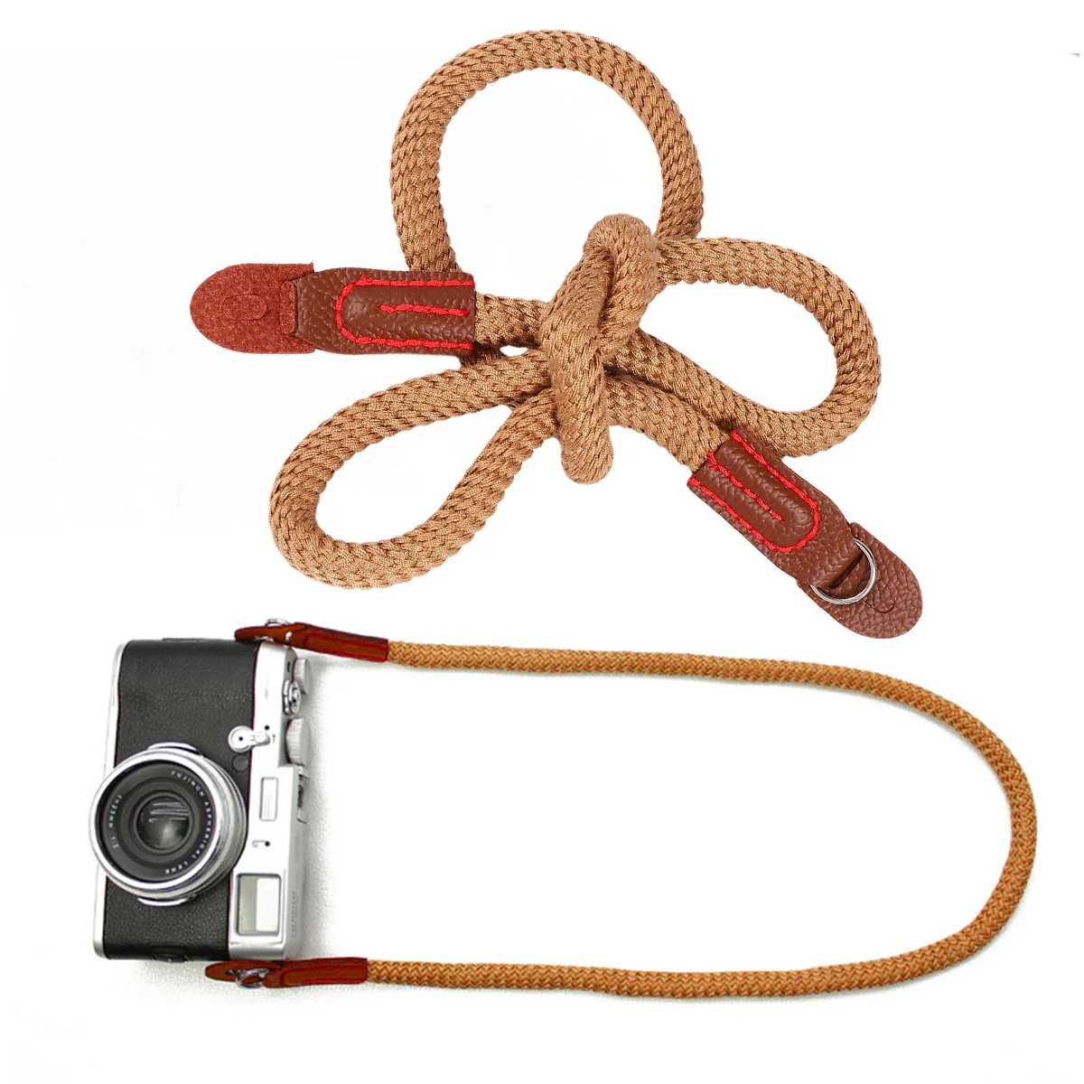 

1pc Strap For Dslr Interchangeable Lens Durable Cotton Lanyard Long Adjustable Halter Rope Outdoor Photography Accessory