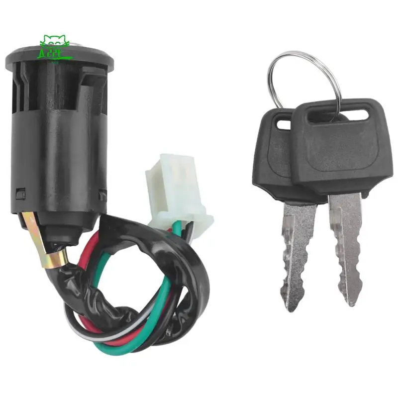

A22E-4 Wire Ignition Switch Key For 50Cc 110Cc 125Cc 250Cc Quad Dirt Bike ATV