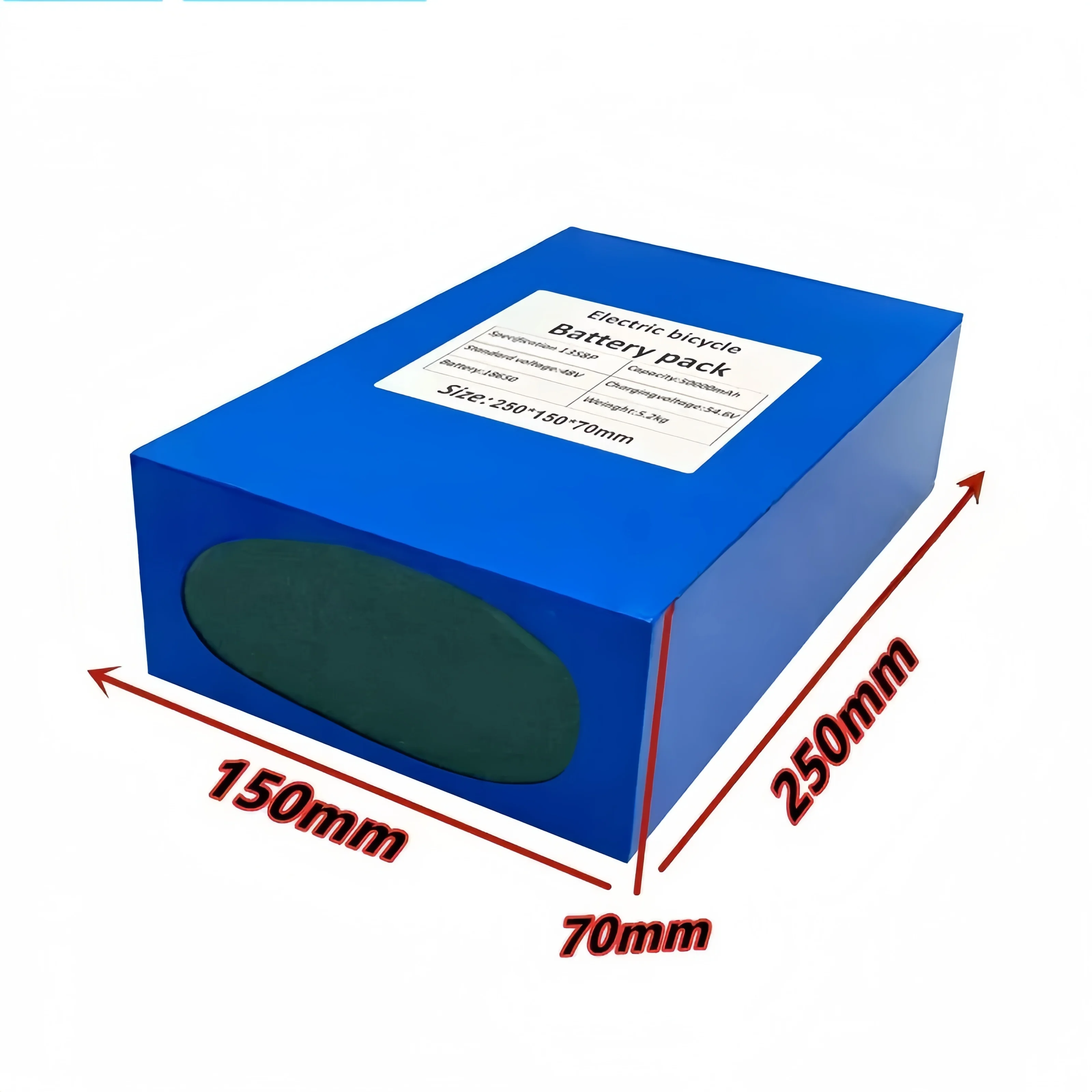 18650 13S8P 36V 48V 50Ah 50000mAh lithium battery pack large capacity suitable for Scooter moped