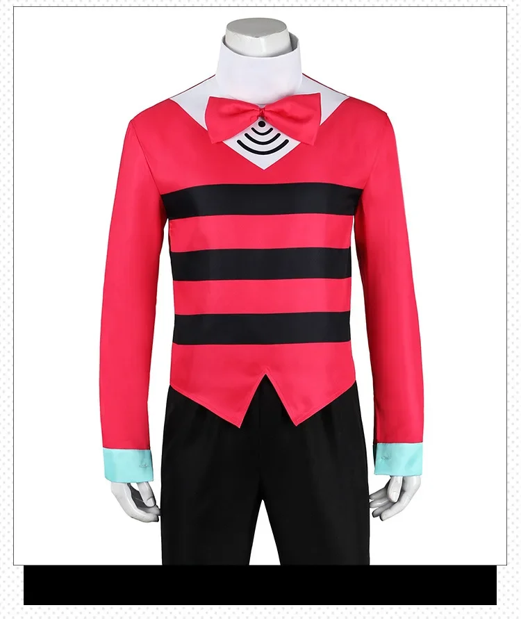 جديد أنيمي فوكس هازبين تأثيري حلي التلفزيون الشيطان موحدة فندق كوس دعوى هالوين كرنفال دور اللعب حفلة مخيف الزي مجموعة #6