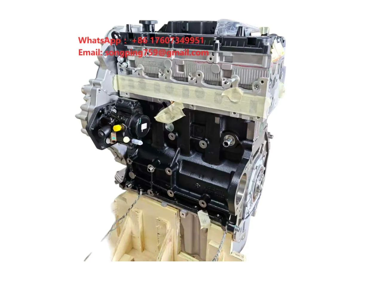 Replacement  HFC 4DE1-C-BJ Bare Engine Assembly | 2.0T Turbo Diesel Bare Engine | Factory Wholesale for JAC Light Truck