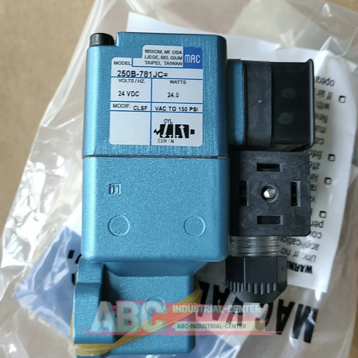 

Brand solenoid valve new 250B-781JC 250B-781JJ