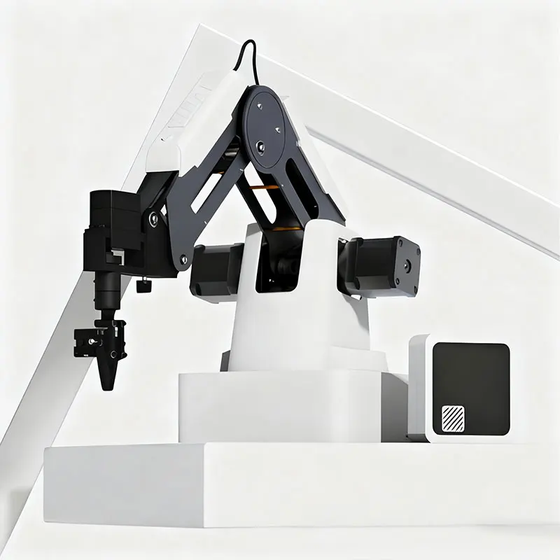 Braço robótico de mesa de 4 eixos - Mini kit de braço robótico educacional